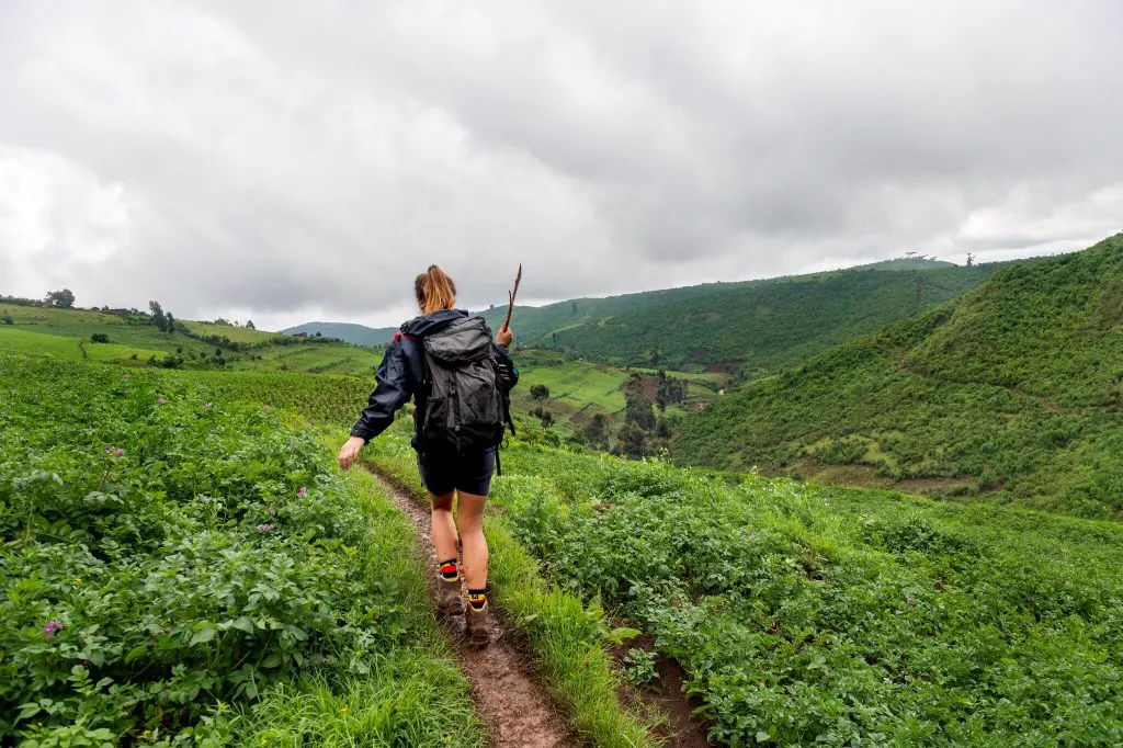 Tessa op Mosopisiek Trail